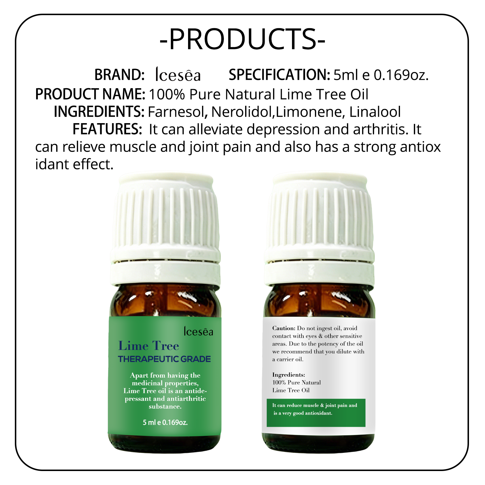 Icesea Pure Essential Oil-Floral Scent for All Skin Types Pain Relief & Relaxation OEM/ODM(pic6)