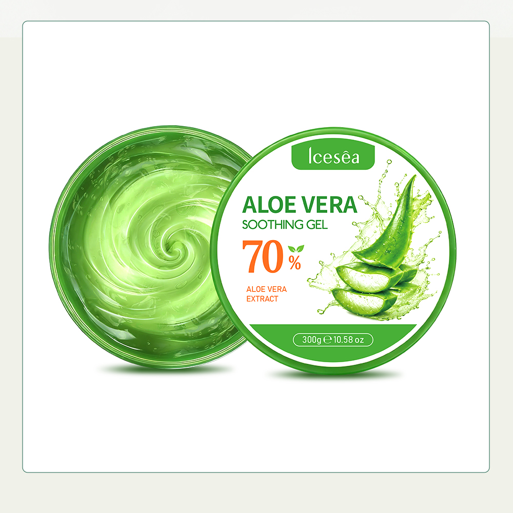 Private Label 70% Aloe Vera Gel Niacinamide Soothing Hydrating for Sensitive Acne Prone Skin OEM(pic5)