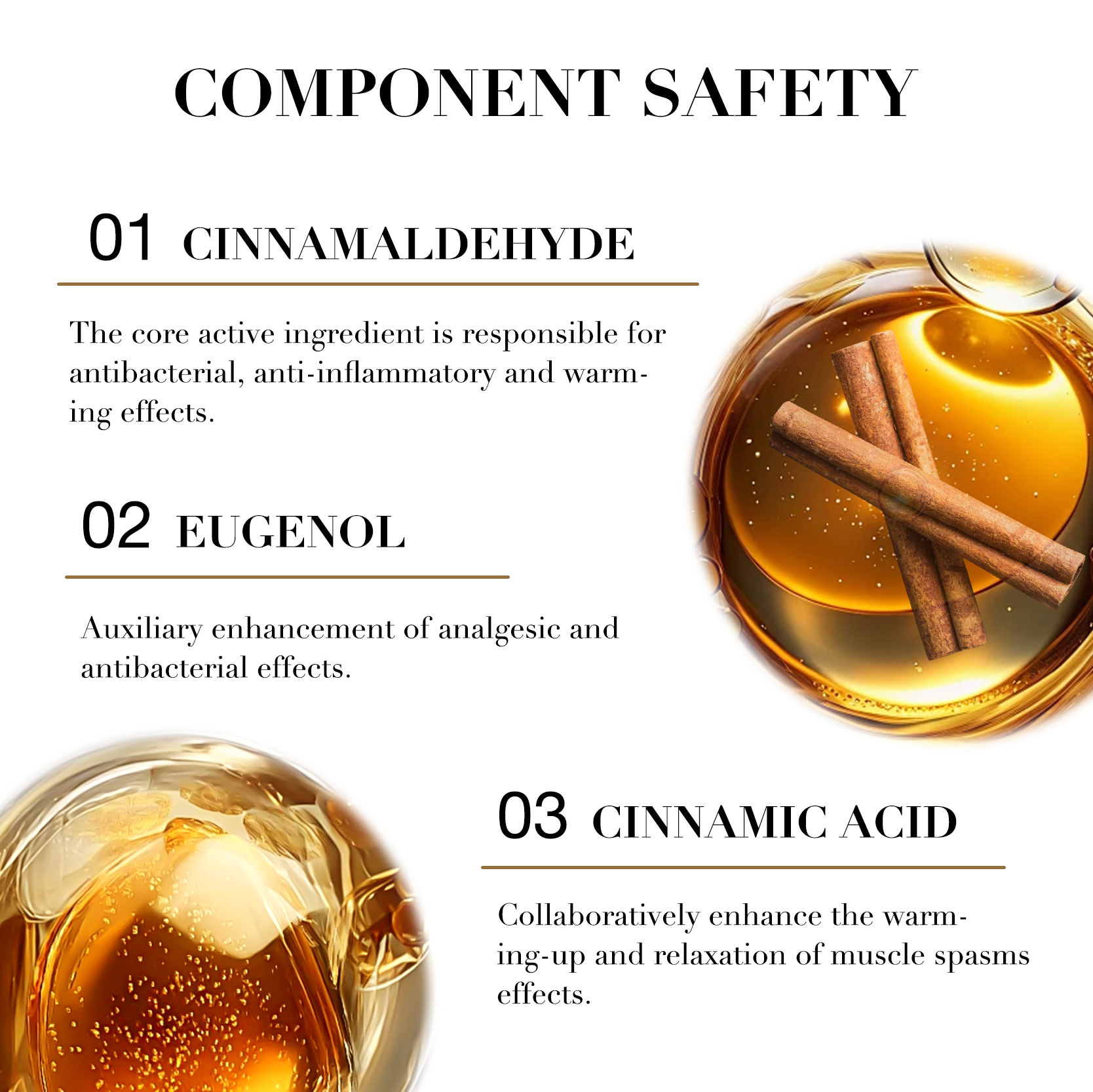 OEM ODM Pure Cinnamon Essential Oil 5ml Warm Cozy Scent Soothe Tired Mood Diluted Body Massage Home Aromatherapy Mini Trial Oil(pic4)