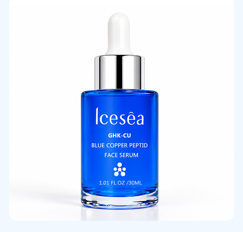 OEM Copper Tripeptide GHK-Cu Face Serum Calendula Officinalis Anti Wrinkle Firming Lifting for Mature Skin Private Label(pic5)